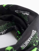 Loop-Schal - Minecraft - schwarz