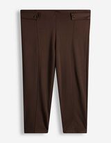 Leggings - Viskose-Anteil - Dunkelbraun