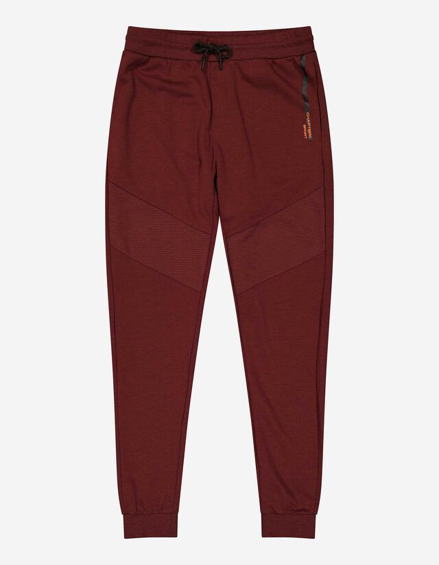 Pantaloni jogging - Relaxed Fit - Rosu inchis