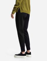 joggersy - troczek na dole - czarny