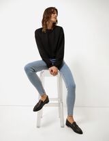 Jegginsy - Efekty prania - jasny niebieski