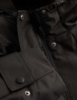 Outdoorjacke - Windabweisend - Schwarz