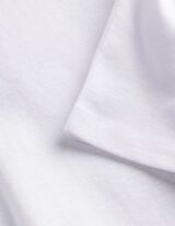 Tričko - Nadměrn&yacute; střih Oversized Fit - b&iacute;l&aacute;