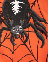 Bluză de corp cu mânecă lungă - Halloween - Portocaliu