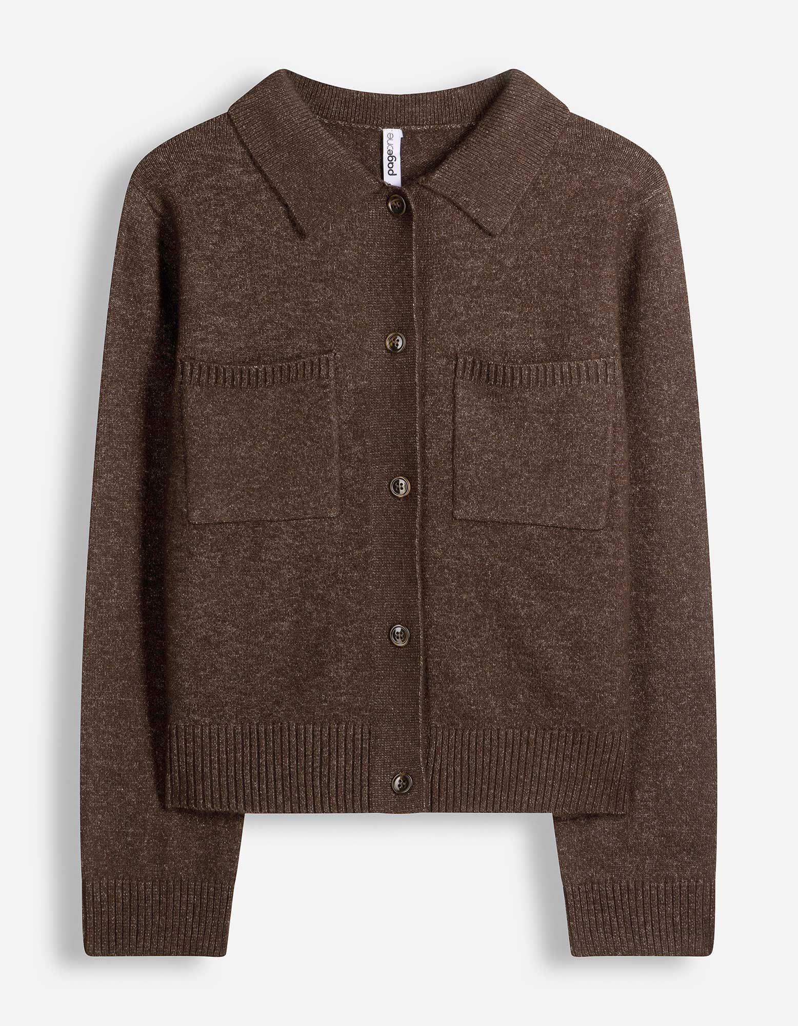 Cardigan - Dunkelbraun
