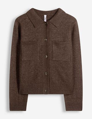 Cardigan - Dunkelbraun