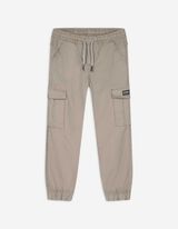 Pantaloni da jogging - Tasche applicate - beige