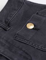 Jeans - Wide Fit - grigio