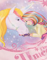 T-shirt - Unicorn Academy - rosa
