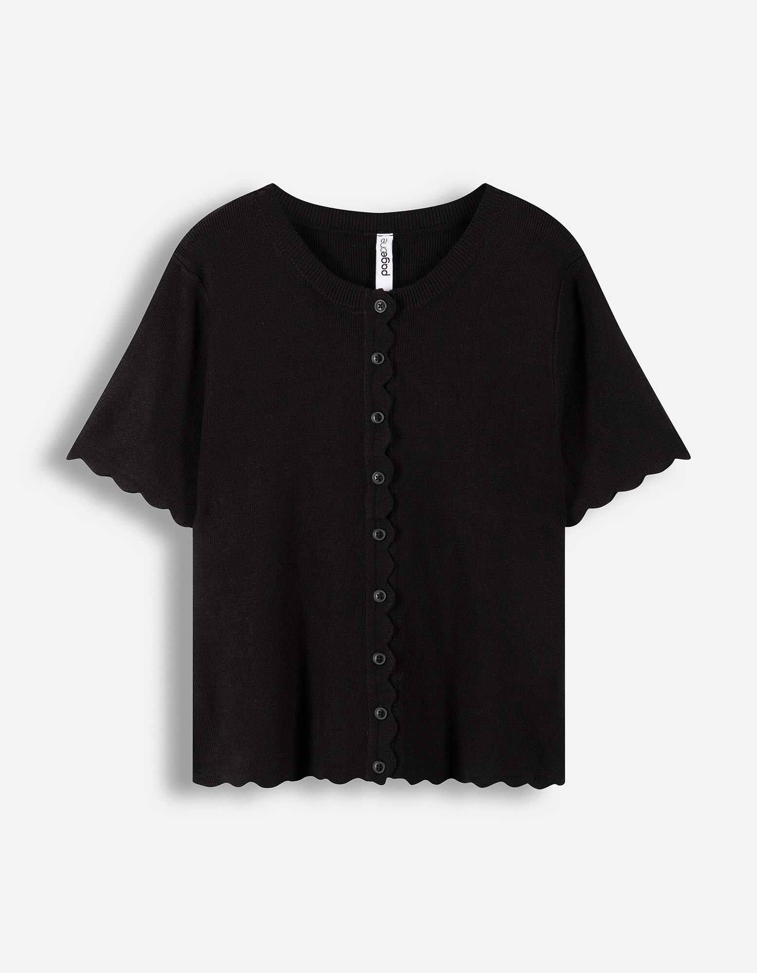 Vest - Effen - zwart