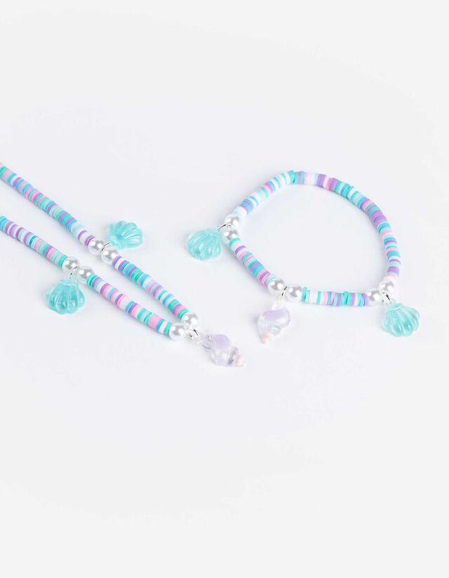 Sieraden set - Set van 2 - lichtblauw