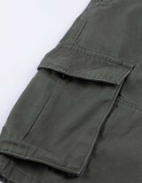 Cargoshorts - Twill - dunkelgr&uuml;n