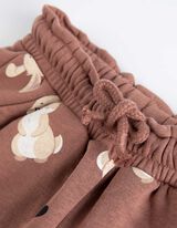 Bėgiojimo kelnės - Laisvalaikio stiliaus - sviesiai rudas