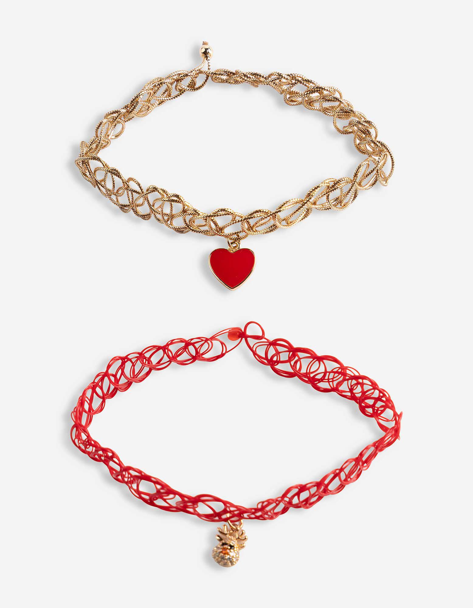 Kette - 2er-Pack - Goldfarben