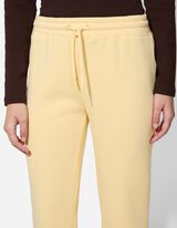 Pantaloni jogging - evazat Fit - Galben deschis