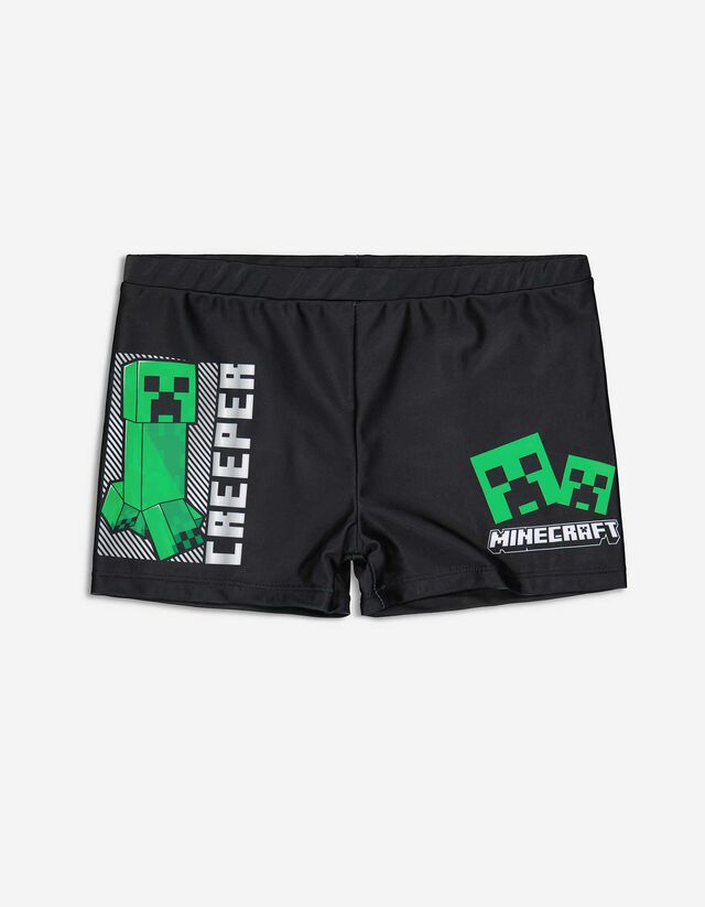 Boxer mare - Vita elasticizzata - nero