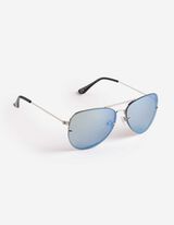 Pilotinių akinių - sidabrinis