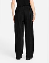 Kelnės - Klostės - juodas