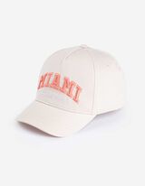 Casquette - Broderie - Beige