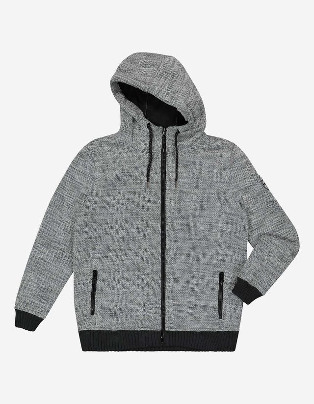 Herren Strickjacke - Kapuze
