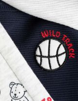 Set van shirt en broek - Print all-over - grijs