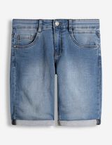 Jeansshorts - light blue denim - hellblau