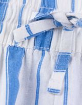 Shorts - Leinen-Mix - weiß