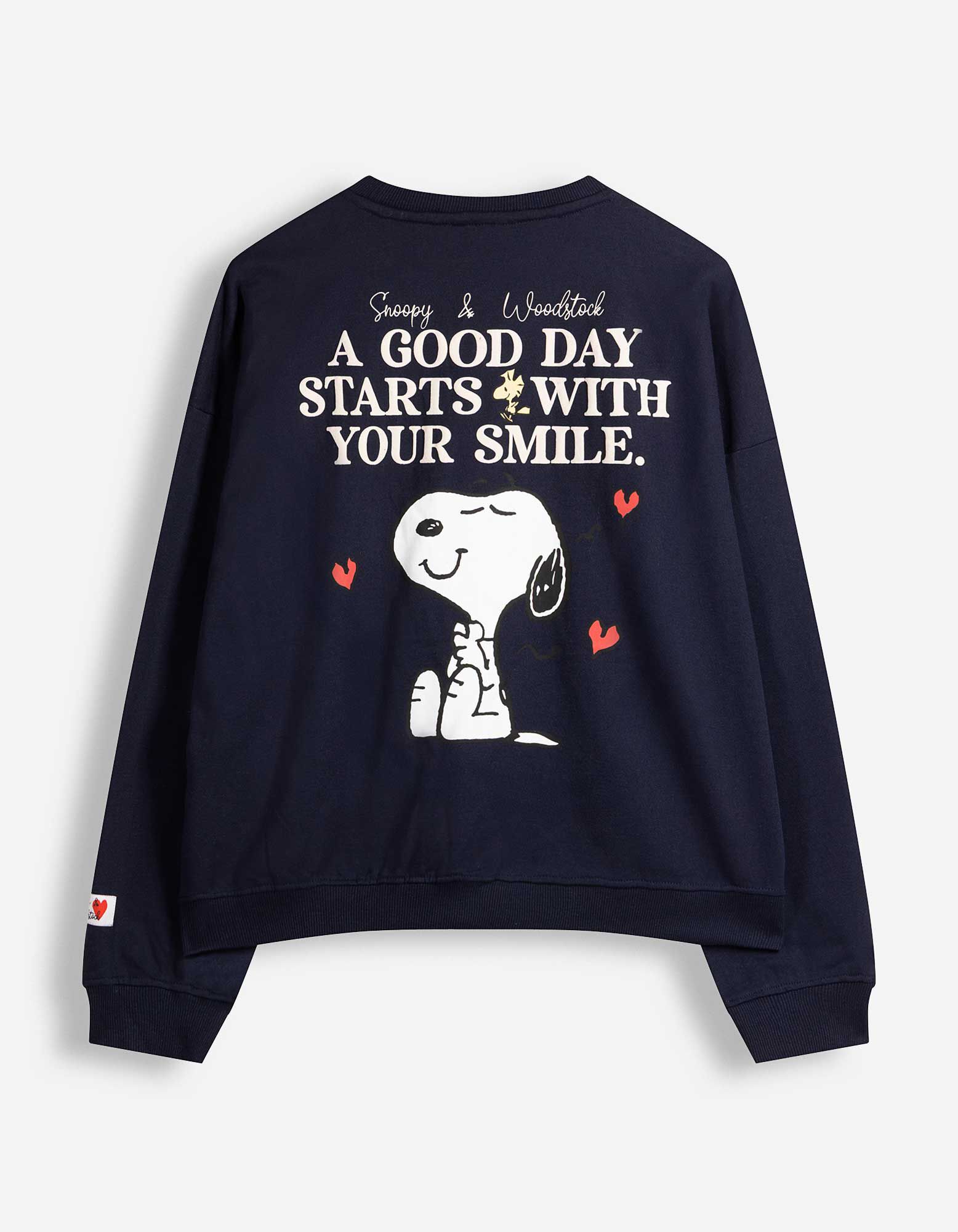 Sweatshirt - Peanuts - Dunkelblau