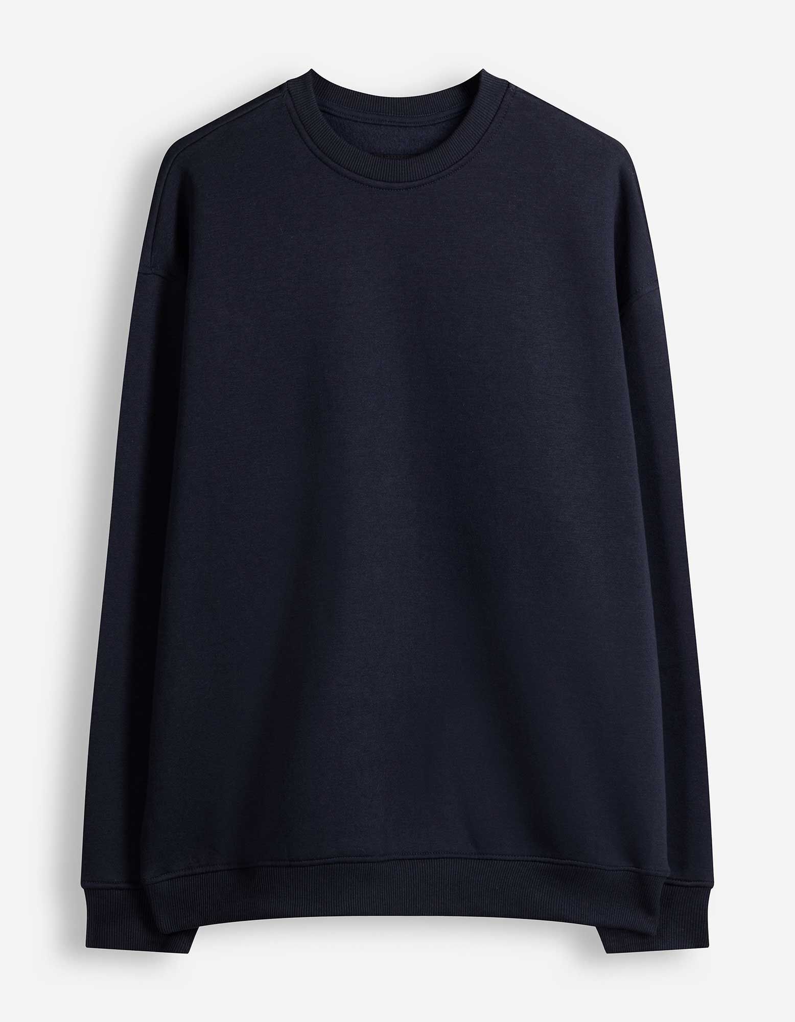 Sweatshirt - Oversized fit - Donkerblauw