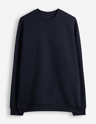 Sweatshirt - Oversized fit - Donkerblauw