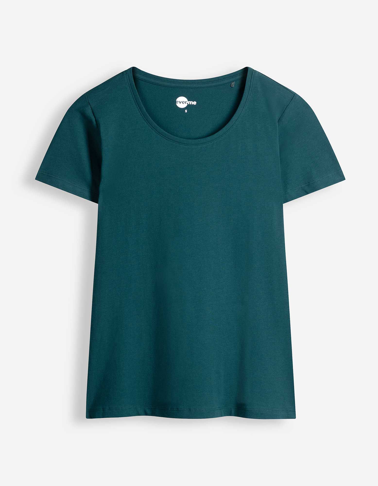 T-Shirt - Stretchanteil - Petrol