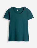 T-Shirt - Stretchanteil - Petrol