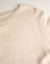 Pullover - Misto viscosa - beige