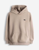 Sweatshirt - Oversized Fit - beige