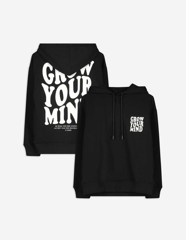 Hoodie - Kapuze - schwarz