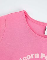 Abito - Stampa - rosa fucsia