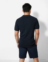 Polokošile - Polo límec - tmave modra