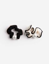 Haarklammer - 2er-Pack - Schwarz