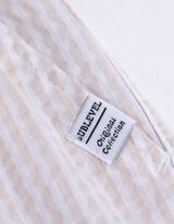 Shorts - Streifen - beige