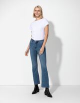 Džínsy - Bootcut Fit - modra