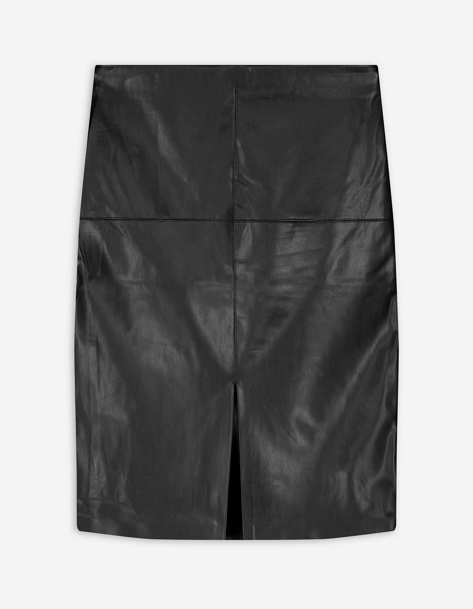 Fustă tip creion - PU - Negru - Takko Fashion