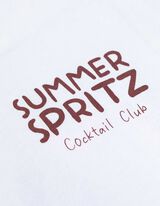 T-Shirt - Print - weiß