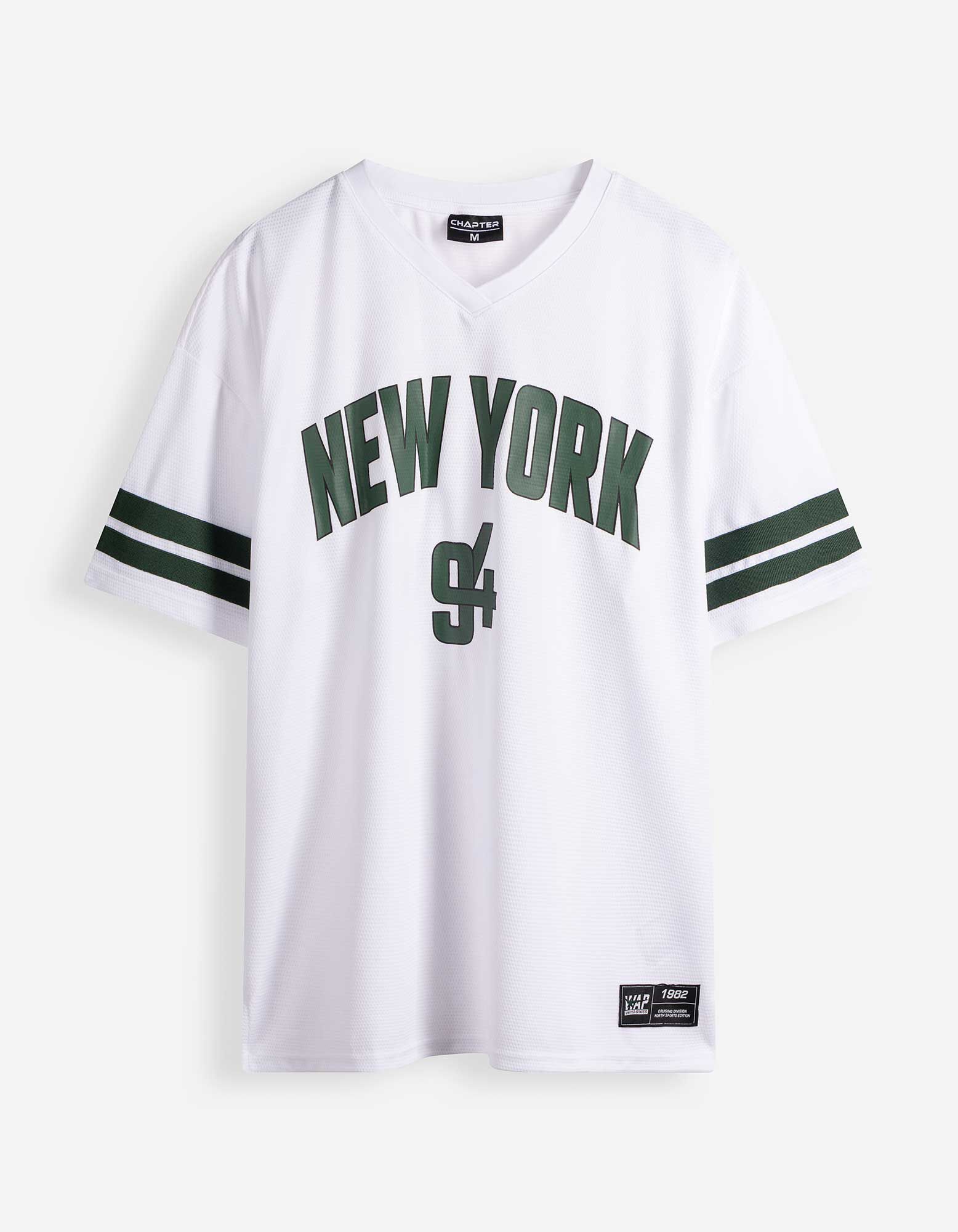T-shirt - Mesh - wit