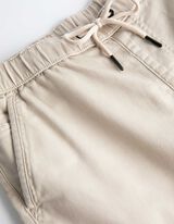 Kelnės su kišenėmis - smelio spalvos