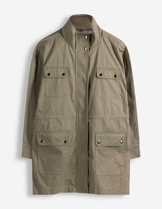 Jacke - Baumwolle - hellgr&uuml;n