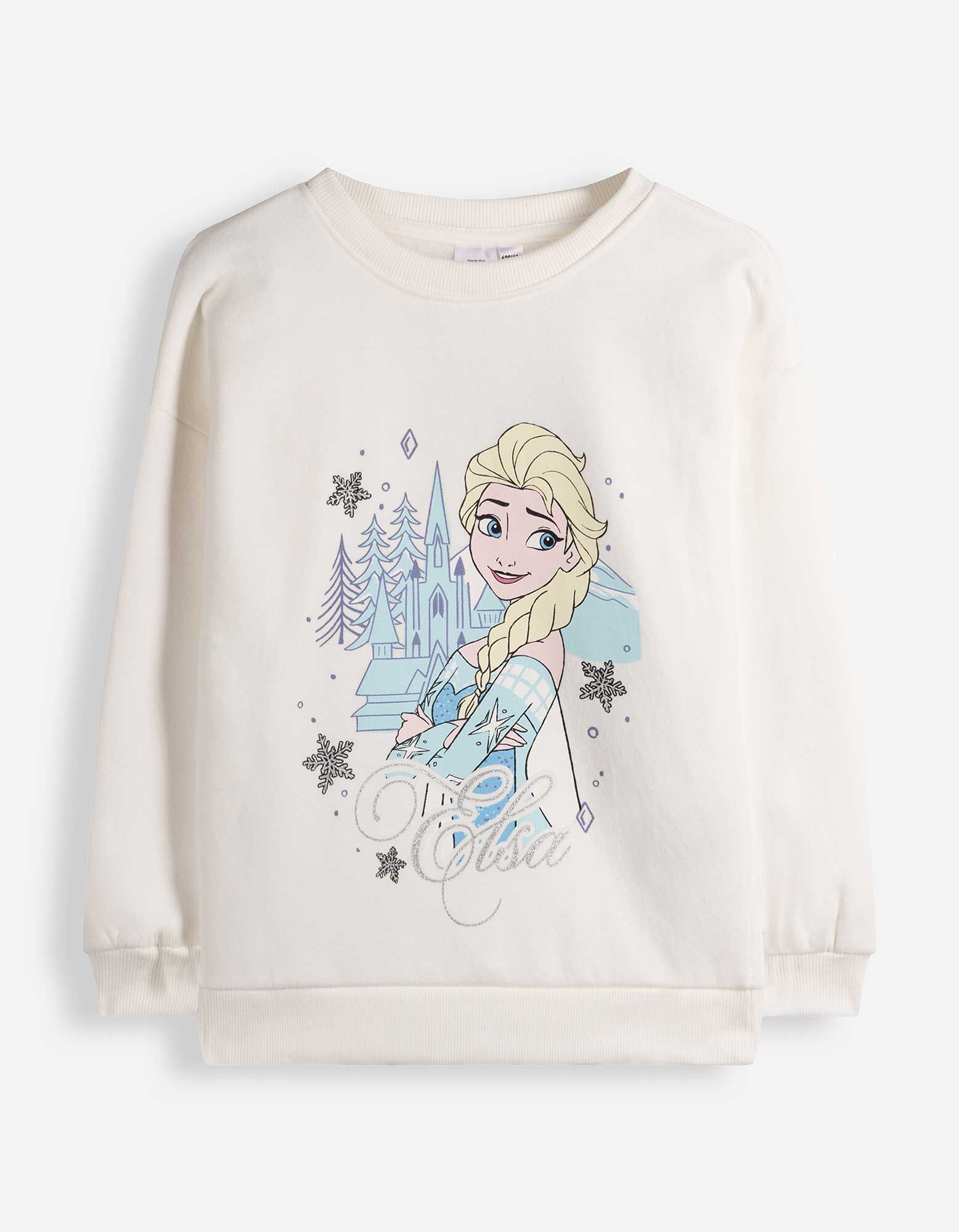 Sweatshirt - Frozen - Off-White
