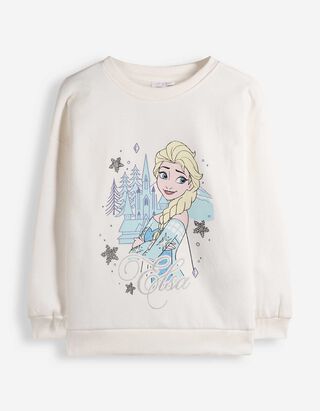 Sweatshirt - Frozen - Off-White