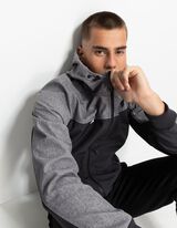 Windbreaker - Softshell - hellgrau