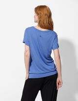 T-shirt - LENZING&trade; ECOVERO&trade; - niebieski