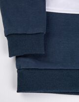 Felpa con cappuccio - Stampa frontale - verde scuro